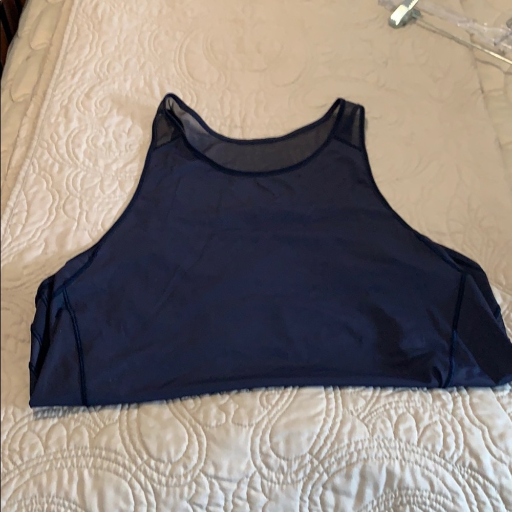 Lululemon Navy Sculpt Tank, Size 4